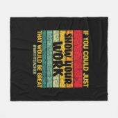 Couverture Polaire Math Enseignant Maths Si Vous Pouvez Juste (Devant (Horizontal))