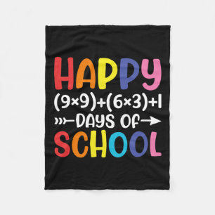 Couverture Polaire Math Formula 100 Jours De L'École Amusants Math En