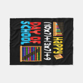 Couverture Polaire Math Formula 100 Jours D'École Pour Les Étudiants (Devant (Horizontal))