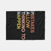 Couverture Polaire Math Mistakes Allow Thinking To Happen Mathematics (Devant (Horizontal))