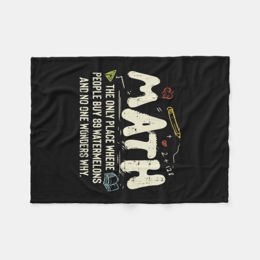 Couverture Polaire Mathématiques Mathématiques Mathématiques Math Ens (Devant (Horizontal))