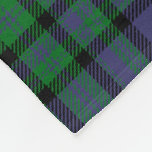 Couverture Polaire Matheson Green Plaid (Coin)