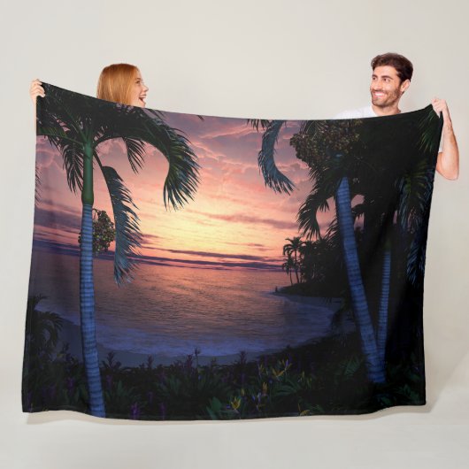 Couverture Polaire Matin d'or (En situation)