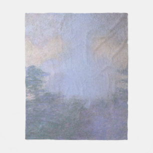 Couverture Polaire Matin sur la Seine près de Giverny par Claude Mone