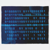 COUVERTURE POLAIRE MATRICE BLEUE (Devant (Horizontal))