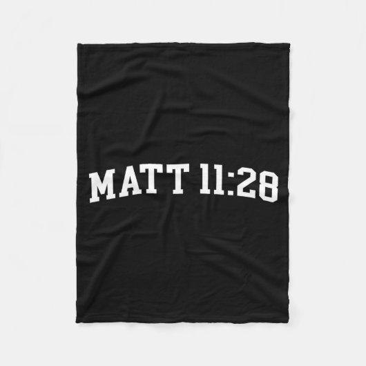 Couverture Polaire Matt 11_28  (Devant)