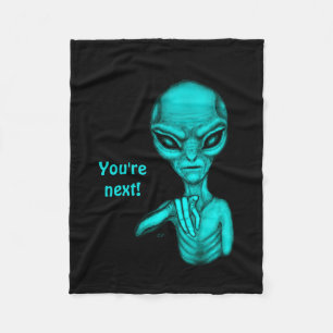 Couverture Polaire Mauvais Alien, Tu es le prochain !
