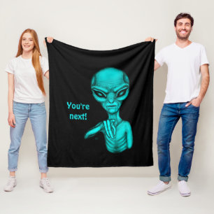 Couverture Polaire Mauvais Alien, Tu es le prochain !