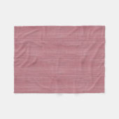 Couverture Polaire Mauve violet bambou apparence de grain de bois (Devant (Horizontal))