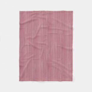 Couverture Polaire Mauve violet bambou apparence de grain de bois