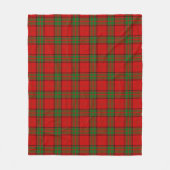 Couverture Polaire Maxwell Red Plaid (Devant)