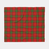 Couverture Polaire Maxwell Red Plaid (Devant (Horizontal))