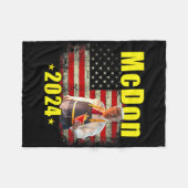 Couverture Polaire Mcdon Funny Donald Trump French Fry Cooking Fries (Devant (Horizontal))