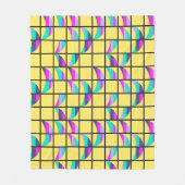 Couverture Polaire MCM Tic-Tac-Toe (Devant)