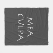 Couverture Polaire Mea culpa (Devant (Horizontal))