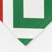 Couverture Polaire Meander de Noël (Coin)