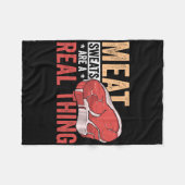 Couverture Polaire Meat Sweats Are A Real Thing Bbq Enthusiast (Devant (Horizontal))
