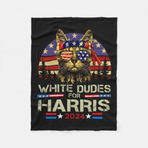 Couverture Polaire Mecs Pour Kamala Harris Enfless Chat Lady Pour Kam