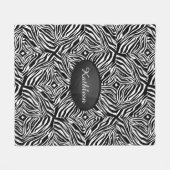 Couverture Polaire MED d'impression et de Personnaliser-Couverture de (Devant (Horizontal))