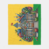 Couverture Polaire Med Size School House Knit IMAGES (Devant)