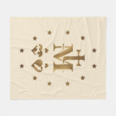 Couverture Polaire Médaille miraculeuse, Médaille de Notre-Dame de la (Devant (Horizontal))