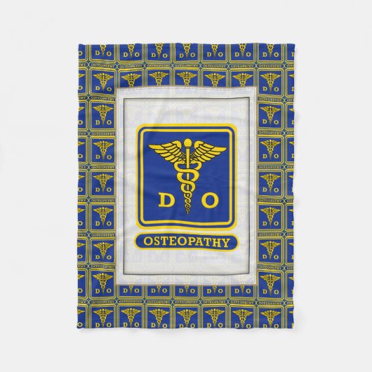 Couverture Polaire Médecin ostéopathique (Devant)