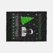 Couverture Polaire Médecine des femmes Noël Arbre éclairage laide Noë (Devant (Horizontal))