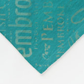 Couverture Polaire Médias mélangés d'abrégé sur collage de corgi (Coin)