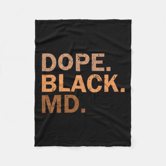 Couverture Polaire Médicament Black Md Melanin Black Mois Africain Mé (Devant)