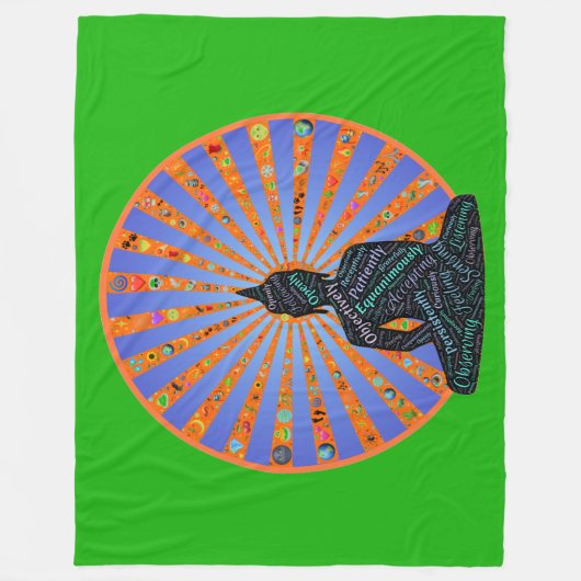 COUVERTURE POLAIRE MÉDITATION (Devant)