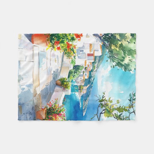 Couverture Polaire Mediterranean Summer (Devant (Horizontal))