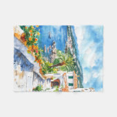 Couverture Polaire Mediterranean Summer (Devant (Horizontal))