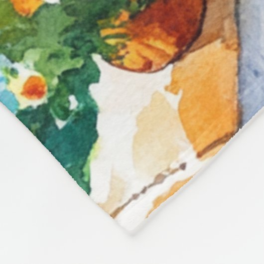 Couverture Polaire Mediterranean Summer (Coin)