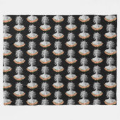 Couverture Polaire Medusa Gorgon Mythologie grecque (Devant (Horizontal))