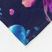 Couverture Polaire Méduse colorée (Coin)