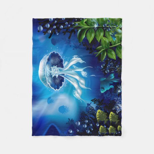 Couverture Polaire Méduses (Devant)