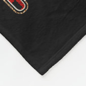 Couverture Polaire Meemaw Christmas Tree Xmas Buffalo Plaid Red White (Coin)