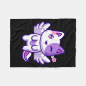 Couverture Polaire Meemeow Cute Cat Plu-shirt  (Devant (Horizontal))