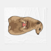 Couverture Polaire Meerkat avec Muffin (Devant (Horizontal))
