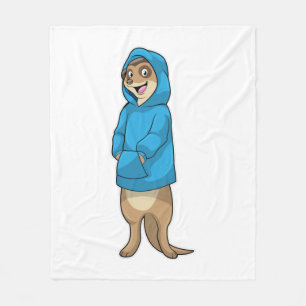 Couverture Polaire Meerkat avec Sweat - shirt à capuche