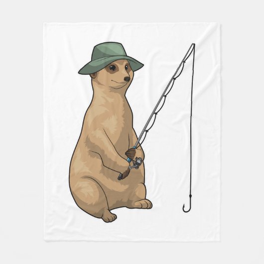 Couverture Polaire Meerkat Fishing Fisher (Devant)