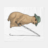 Couverture Polaire Meerkat Fishing Fisher (Devant (Horizontal))