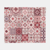 Couverture Polaire Mega Magnifique Motif marocain Patchwork (Devant (Horizontal))