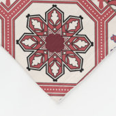 Couverture Polaire Mega Magnifique Motif marocain Patchwork (Coin)