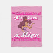 Couverture Polaire Megara - It's Been a Slice Fleece Blanket (Devant)