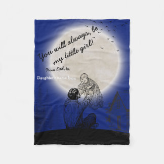 Couverture Polaire Meilleur cadeau de papa à fille