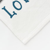 Couverture Polaire Meilleur collage photo de famille de grand-mère (Coin)