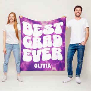 Couverture Polaire Meilleur Grad Personnalisé Jamais Purple Tee
