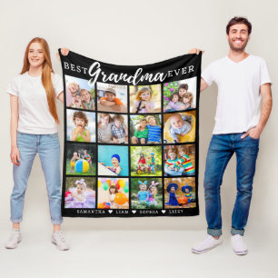 Couverture Polaire Meilleur grand-mère jamais petits-enfants 16 Photo