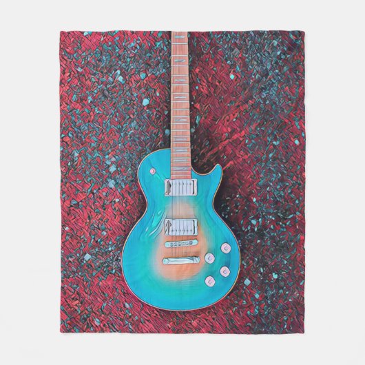 Couverture Polaire Meilleur guitariste (Devant)